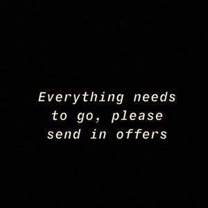 PLEASE PLEASE!!! EVERYTHING NEEDS TO GO ASAP❤️